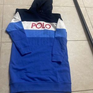 Ralph Lauren Polo dress with the Hoodie with the big polo logo